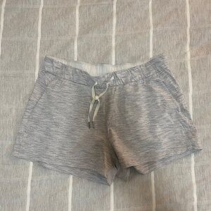 Grey and White Shorts (lululemon)